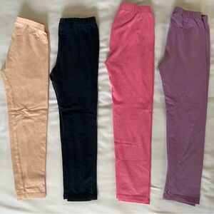Toddler Girls Bundle of 4 Leggings